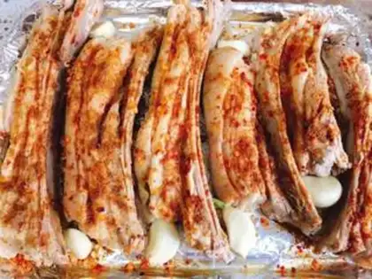 Make The lamb chop step 4