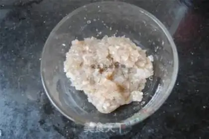 Make Steam shrimp balls step 1