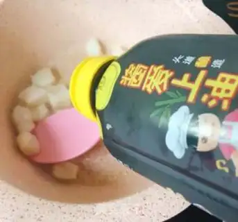Make Pumpkin rice step 3