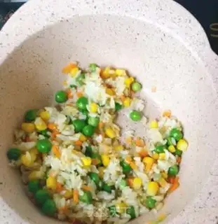 Make Pumpkin rice step 5