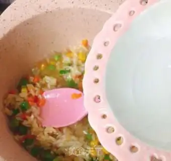 Make Pumpkin rice step 6