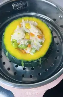 Make Pumpkin rice step 8