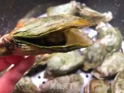Make Garlic oysters step 4
