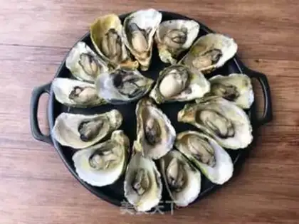Make Garlic oysters step 5