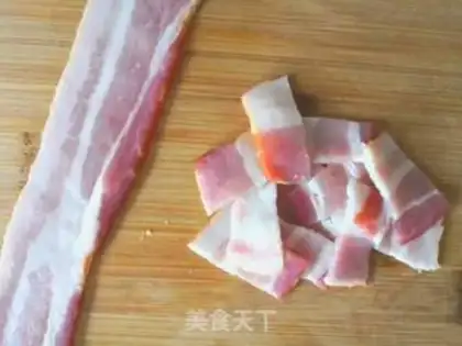 Make Bacon butter and eggs step 3