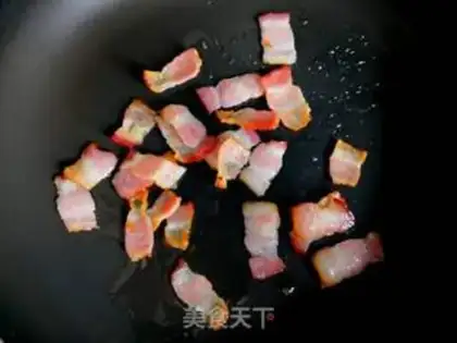 Make Bacon butter and eggs step 4