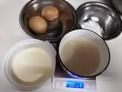Make Mango balls step 1