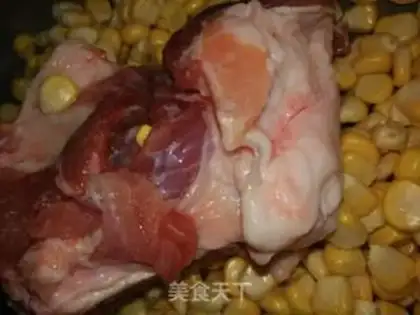 Make Corn congee step 2
