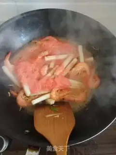 Make Sour sweet pink shrimp step 10