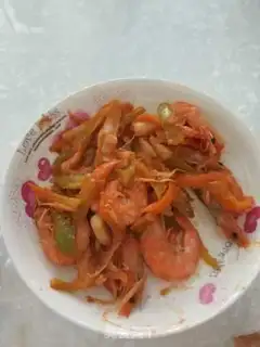 Make Sour sweet pink shrimp step 15