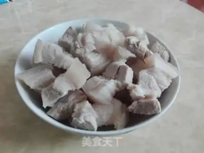 Make Quail egg red pork step 4