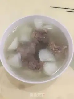 Make ♪ White radish and dragonbone soup ♪ step 4