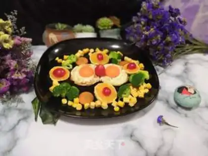 Make Fruit omelet step 8