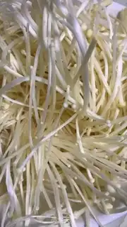 Make Frozen needle mushrooms step 0