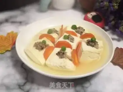Make Meat and tofu step 1