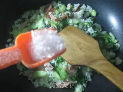 Make ♪ Elbow ham and rice ♪ step 4