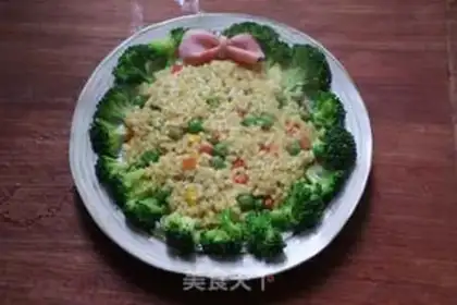 Make Christmas curry rice step 16