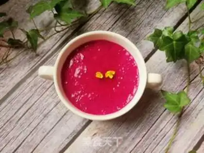 Make Banana shake of the flamingo step 6