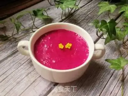 Make Banana shake of the flamingo step 7