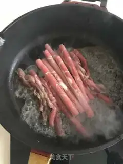 Make Four seasons of bean rolls step 4