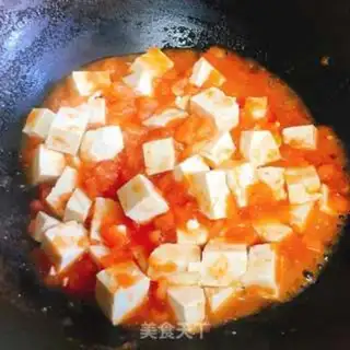 Make Tofu soup step 4