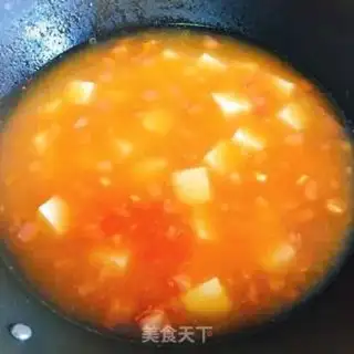 Make Tofu soup step 5