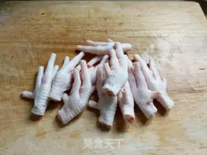 Make Lemon sour chicken claws step 0