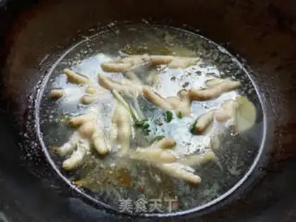 Make Lemon sour chicken claws step 2