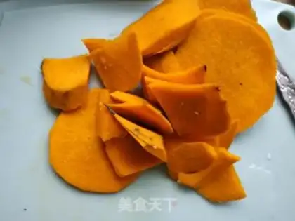 Make Pumpkin mud step 1