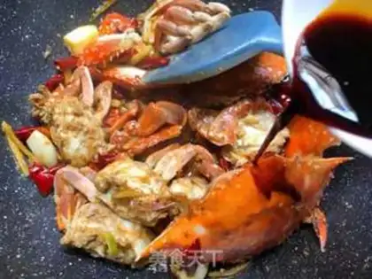 Make Spicy crabs step 5