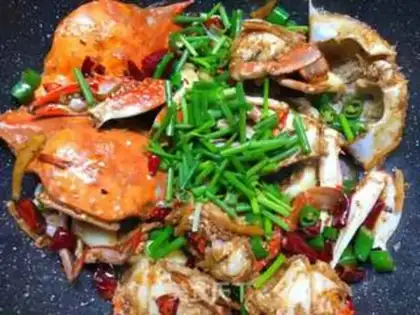Make Spicy crabs step 8