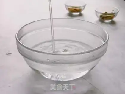 Make Red sugar ice powder step 0
