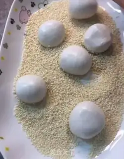 Make Sesame ball step 5