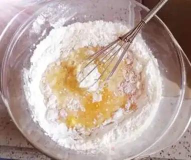 Make Wheat tea cake step 1