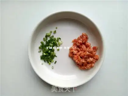 Make Onion sausage bag step 5