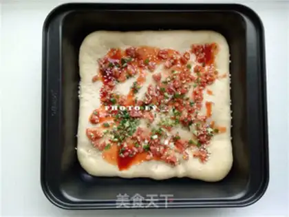 Make Onion sausage bag step 7