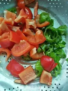 Make Three peppers of duck step 3