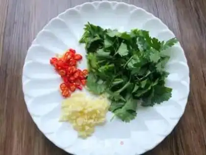 Make Eggs and tofu step 2