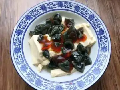 Make Eggs and tofu step 4