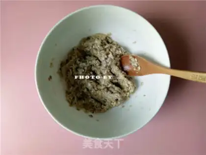 Make A linen seed energy cookie step 2