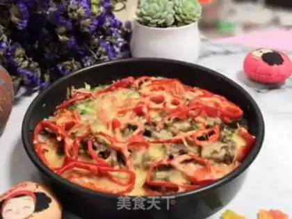 Make Paprika beef cheese step 0