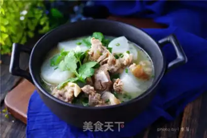Make The radish lamb soup step 11