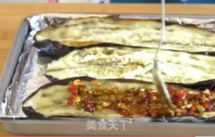 Make An appetizer eggplant step 8