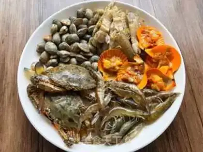 Make Seafood step 0