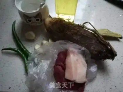 Make Potato meat step 1