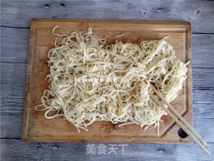 Make Dry-dry noodle step 2