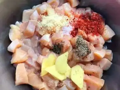 Make Powder rice step 3
