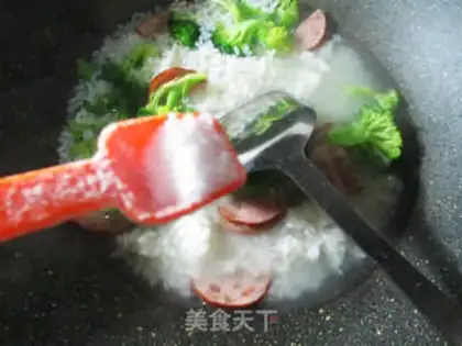 Make Elbow ham and broccoli step 3