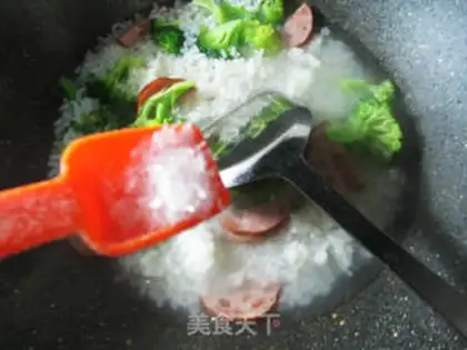 Make Elbow ham and broccoli step 4