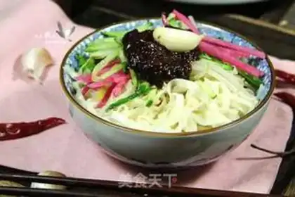 Make Family version of old Beijing noodles step 19